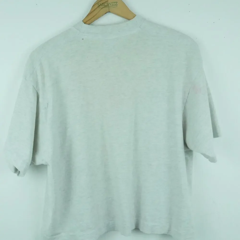 Vintage Univeristy of Hawaii T Shirt Crop 90s Single Stitch Collegiate Surfer - Picture 8 of 9